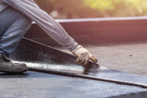 Professional Interior Drainage System technician working in Boswell, IN